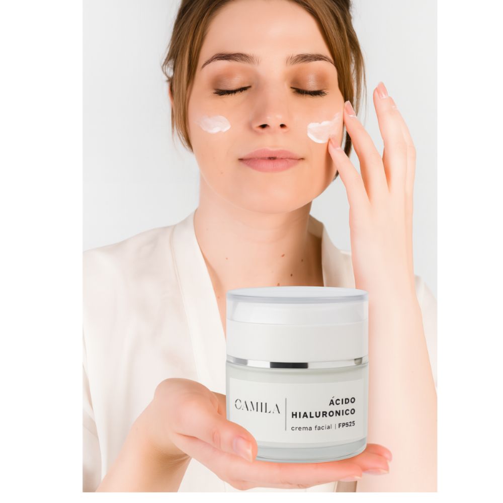 Crema Facial Con Acido Hialuronico - Imagen 2